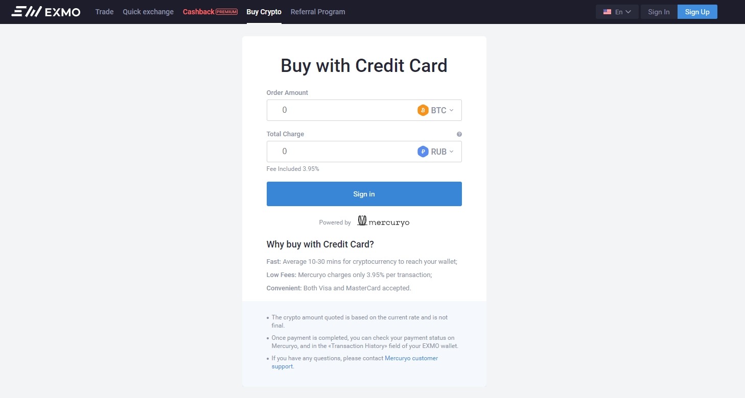 crypto.com wont let me buy with credit card