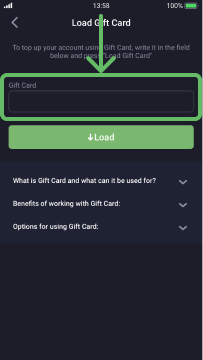 Load Gift Card