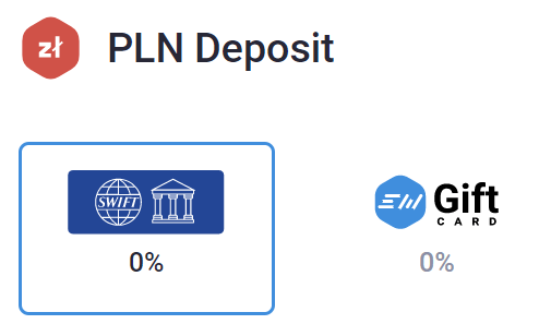 Deposit PLN