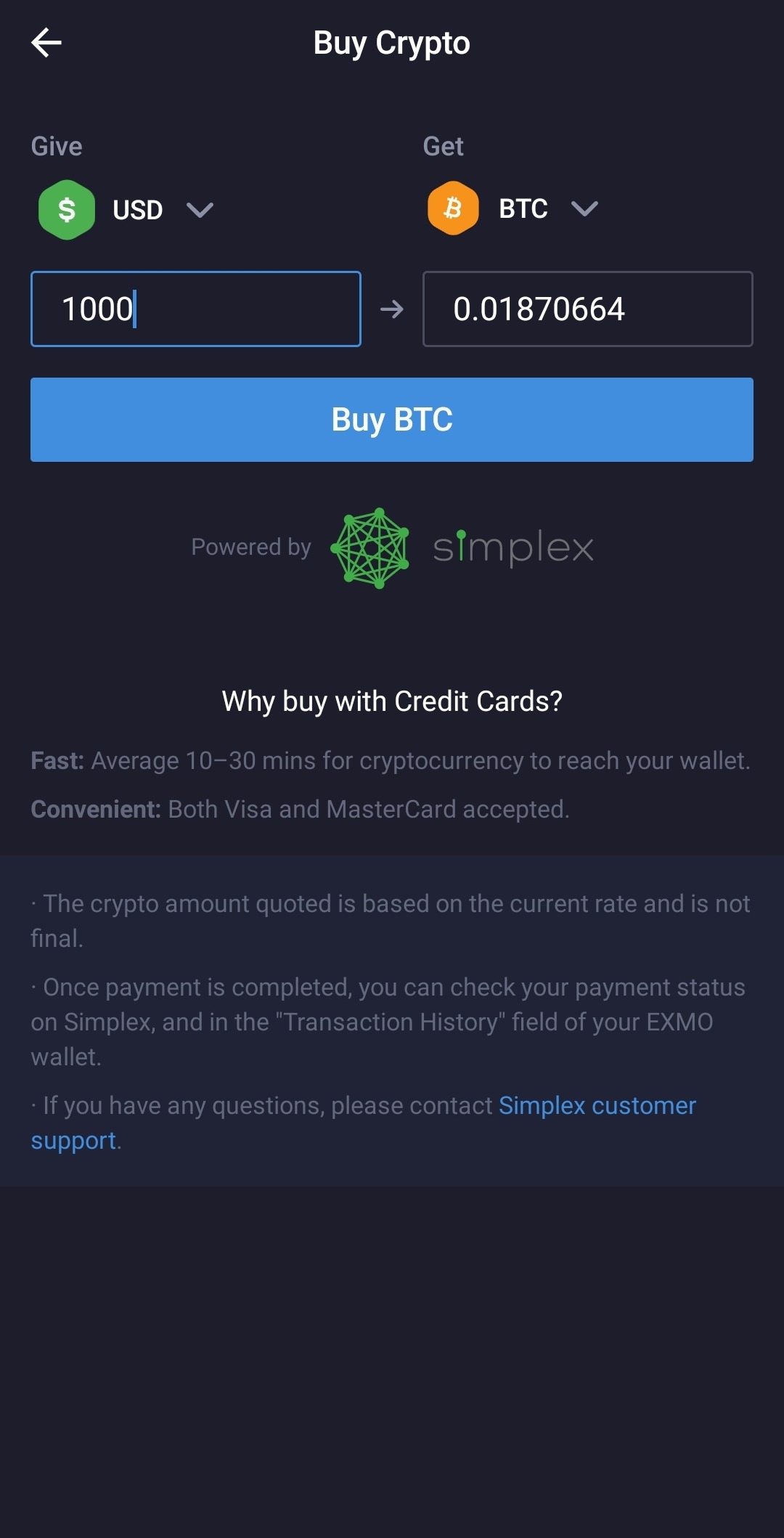 buy crypto